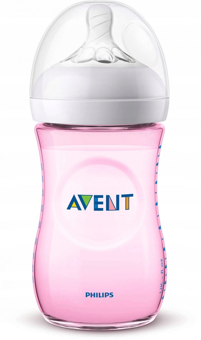 Avent Natural láhev 260ml – 1m+/růžová