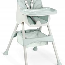 Dětská jídelní židle zelená