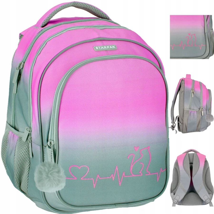 Školní batoh Starpak – Ombre Cat